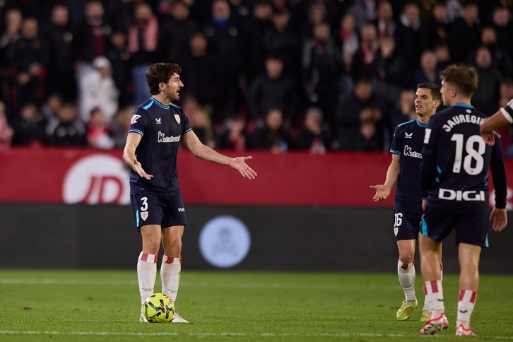 Vivían y Galarreta, desquiciados tras otra derrota en Liga.