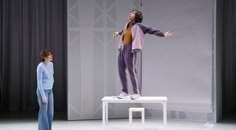 Ikuskizunaren bi protagonistak.