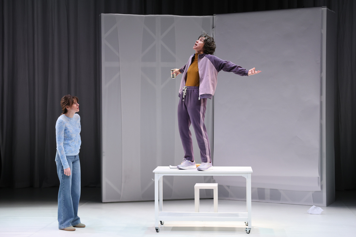 Ikuskizunaren bi protagonistak.