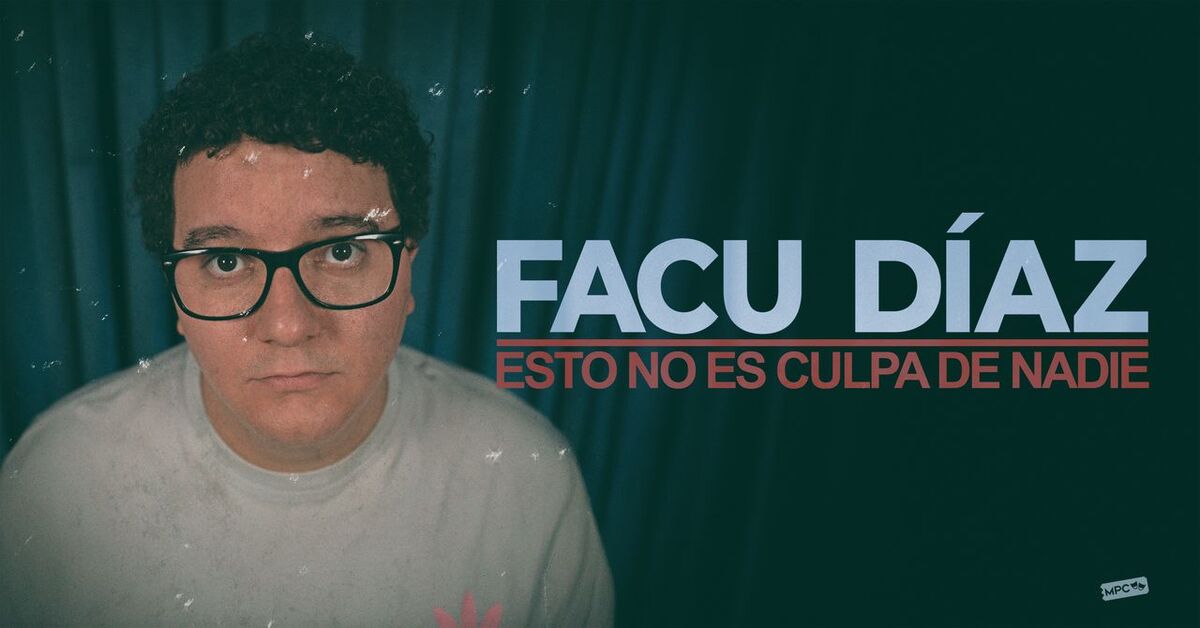 Facu Díaz vuelve a los escenarios.
