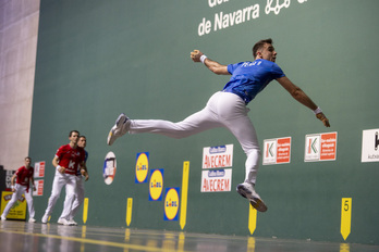 Peña II.ak bikain ordezkatu du Unai Laso.