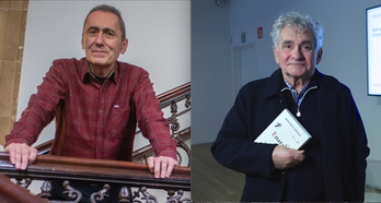 Jabier Muguruza eta Bernardo Atxaga, 2025ko NIE saria jasoko dute.