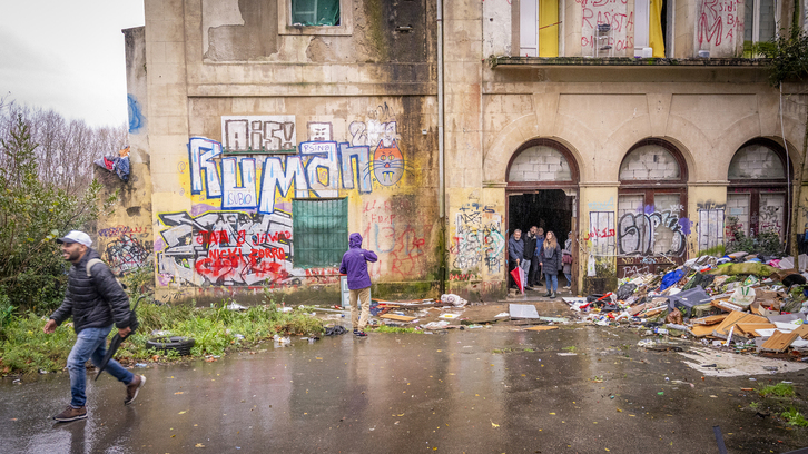 El desalojo de Los Agustinos de Martutene tuvo lugar a principios de diciembre.