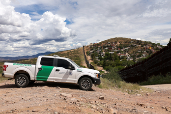 Patrulla Fronteriza en Arizona, en la frontera con México, en una imagen de archivo.