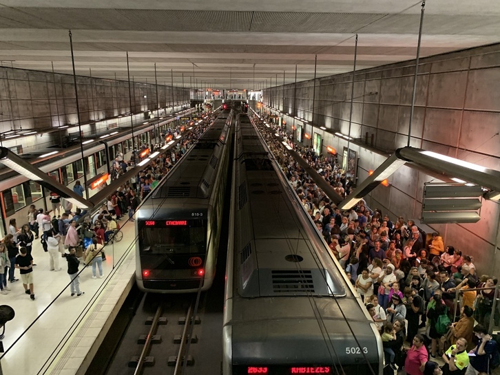 Los problemas se han desencadenado primero en la Línea 2.