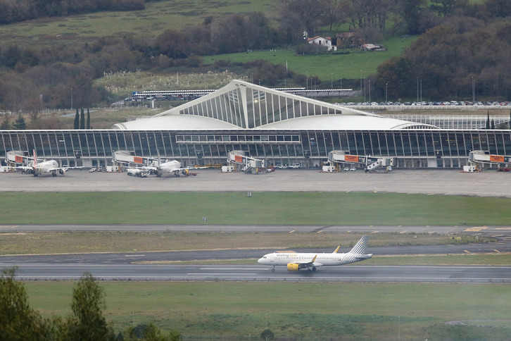 Imagen de archivo del aeropuerto de Loiu, en Txorierri.
