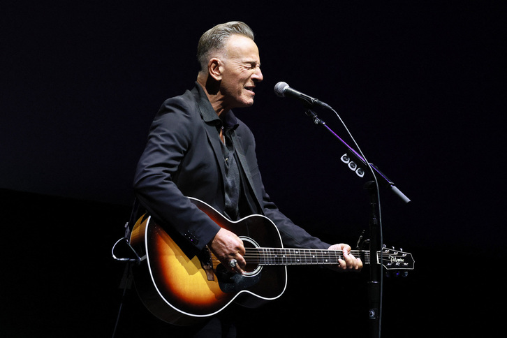 Bruce Springsteen, en una actuación el pasado septiembre.
