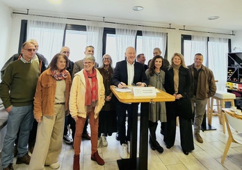 La ville de Bidart compte 8 000 habitants à l'année. Son chiffre quadruple l'été