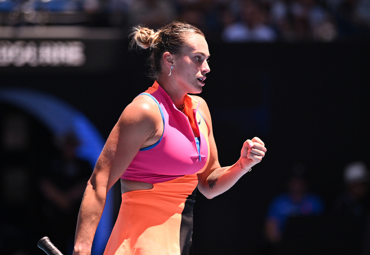Aryna Sabalenka ha estado apabullante en su semifinal ante Svitolina.