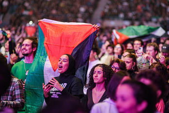 Unas 20.000 personas han abarrotado el Palau Sant Jordi.