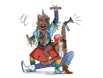 Zirtzilak, lekuan leku janzkera ezberdina baina IZAERA zirikatzaile antzekoa dute.