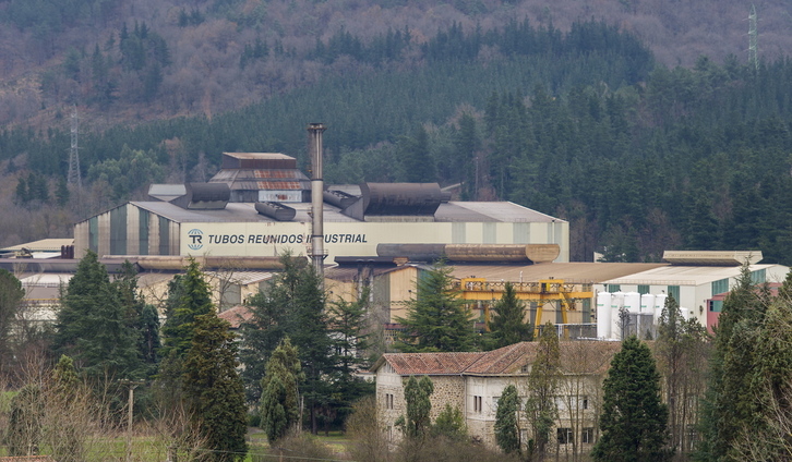 Vista de la planta de Tubos Reunidos en Amurrio.
