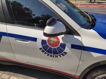 Imagen de archivo de un vehículo de la Ertzaintza.