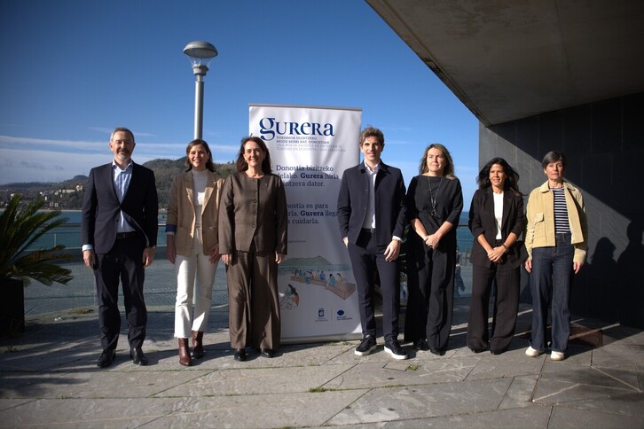 Gurera ereduaren aurkezpena Jon Insausti alkatea, Olatz Yarza eta Ane Oyarbide zinegotziak eta turismo arloko arduradunak izan dira.
