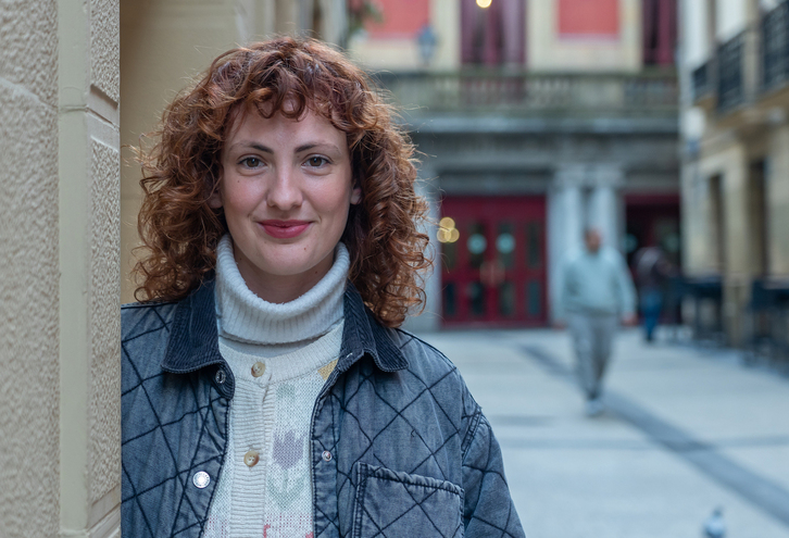 Enparantza, Antzoki Zaharraren aurrean.