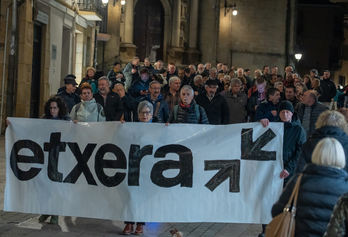 Movilización del último viernes de enero en Errenteria.