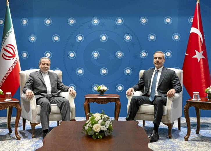 Araghchi y Firan, en Ankara.