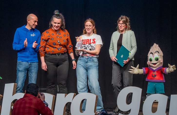 De izquierda a derecha, Gartzia, Elordi, Urmeneta y Abio. 