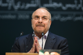El presidente del Parlamento iraní, Mohamad Baqer Qalibaf.