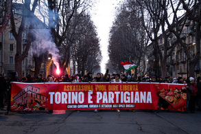 Turín se moviliza contra el desalojo de Askatasuna