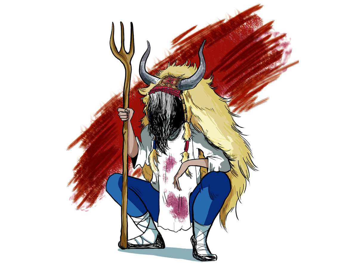 Altsasuko momotxorroaren irudia (Amaia Carrere)