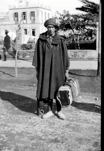 Autorretrato de Eustaquio Berriochoa, recién llegado a Melilla