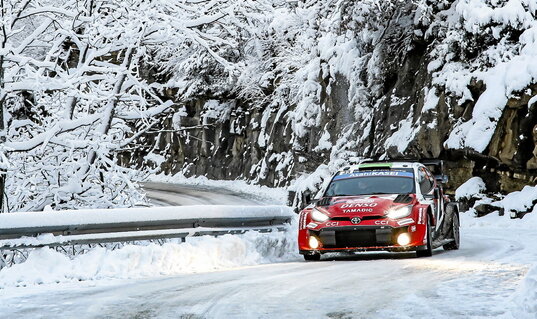 Fotografía del Rally de Montecarlo