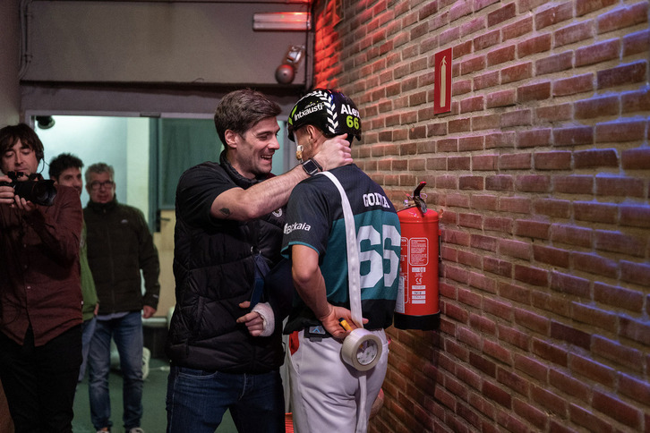 Goitia eta Lekerika, finalerdietako azken partidan-