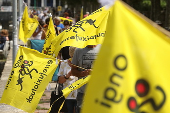 Asiloa eskatu duten pertsonen kopurua jaitsi da Hego Euskal Herrian.