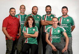 Ardi moztaileen munduko txapelketan lehiatuko den euskal selekzioa.