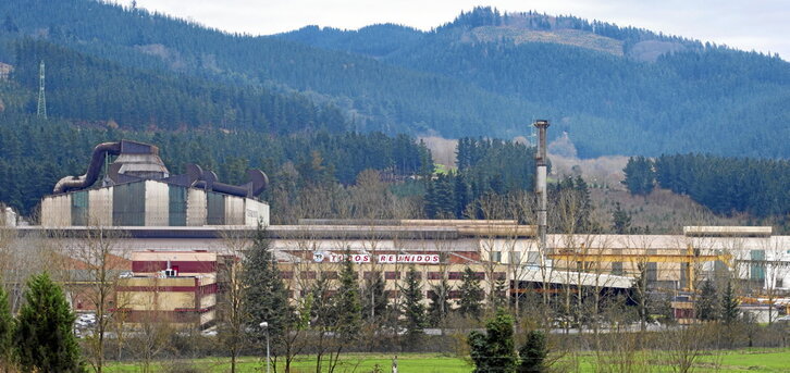 Imagen de archivo de la factoría de Tubos Reunidos en Amurrio.