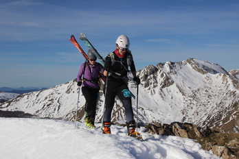 Dos participantes durante una pasada edición de la prueba.