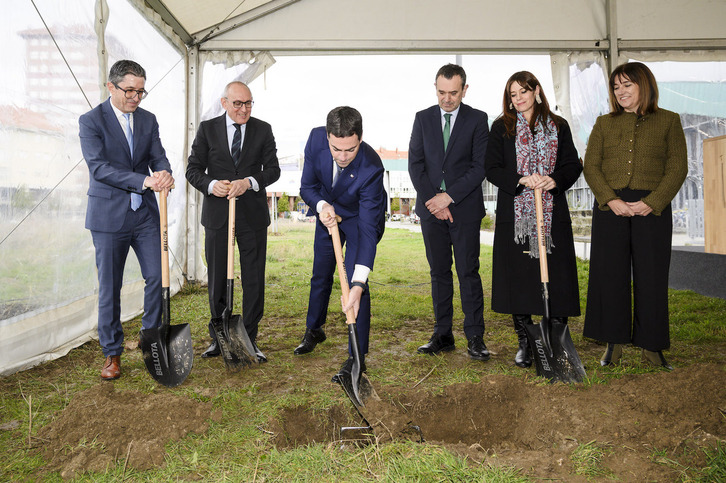 Gasteizko EDA Drinks & Wine Campus-aren lanen hasieragatik egindako ekitaldia.