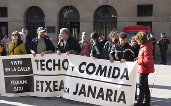 Concentración de dichos colectivos el pasado noviembre.