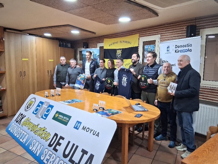 10 K Uliako Gimnastika Krosaren aurkezpen ekitaldia.