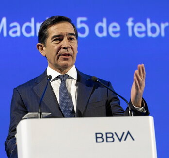 Carlos Torres, presidente del BBVA, en una imagen de archivo.