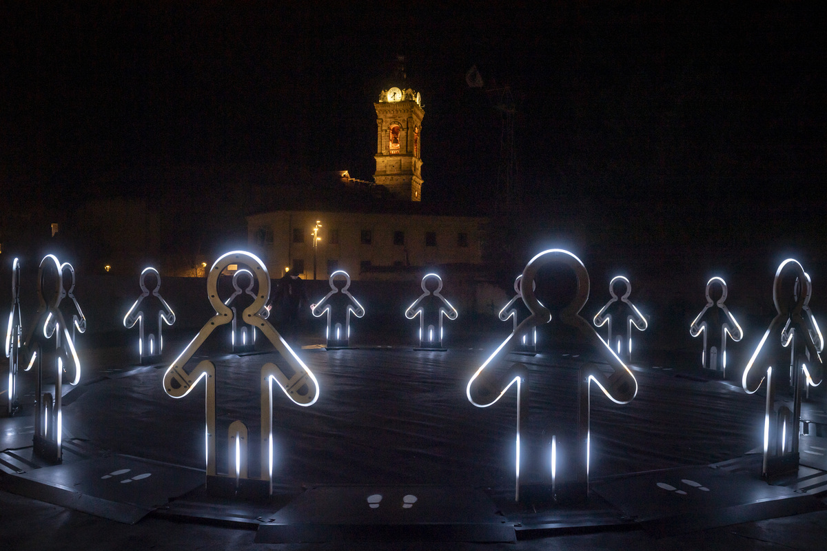 Ikusgarria da oso Gasteiz hiru egun hauetan.