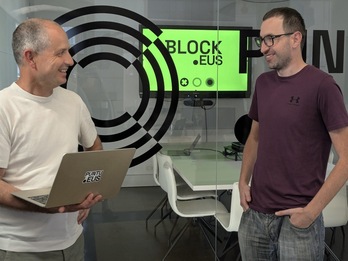 Josu Waliño eta Josu Arakistain, Puntueuseko kideak.