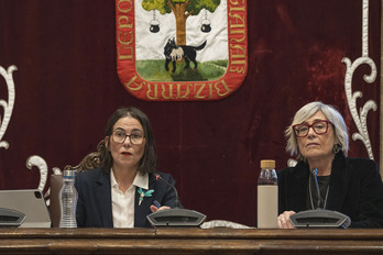 La sentencia, otro varapalo para la gestión del Ayuntamiento que dirige Amaia Agirre (a la izquierda).