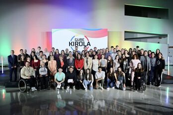 Gure Kirola Sariak ekitaldiaren aurreko edizioa, irudian.