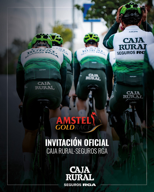 Caja Rural Seguros RGA, Amstel Gold Racera bidean.