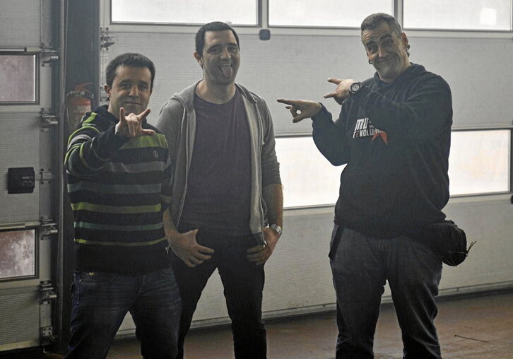 Ezkerretik hasi eta lehendabizikoa da Arkaitz Hormaetxe.