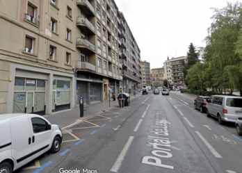El suceso se ha producido en esta calle, Portal de Legutio.