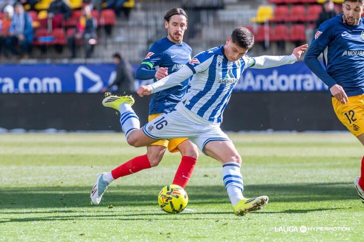 Gorosabel ha sido el encargado de abrir el marcador.