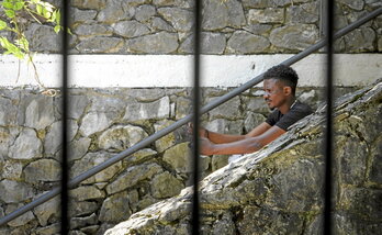 Imagen de archivo de la visita guiada al albergue Zuloaga Txiki en Tolosa en 2021.