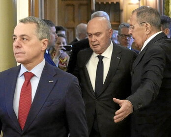 Imagen de la reunión trilateral.