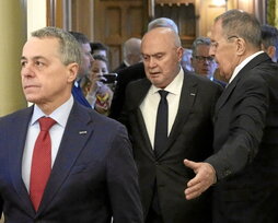 Imagen de la reunión trilateral.