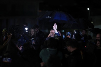 El socialista António José Seguro en la noche de la segunda vuelta de las elecciones presidenciales de Portugal en Lisboa