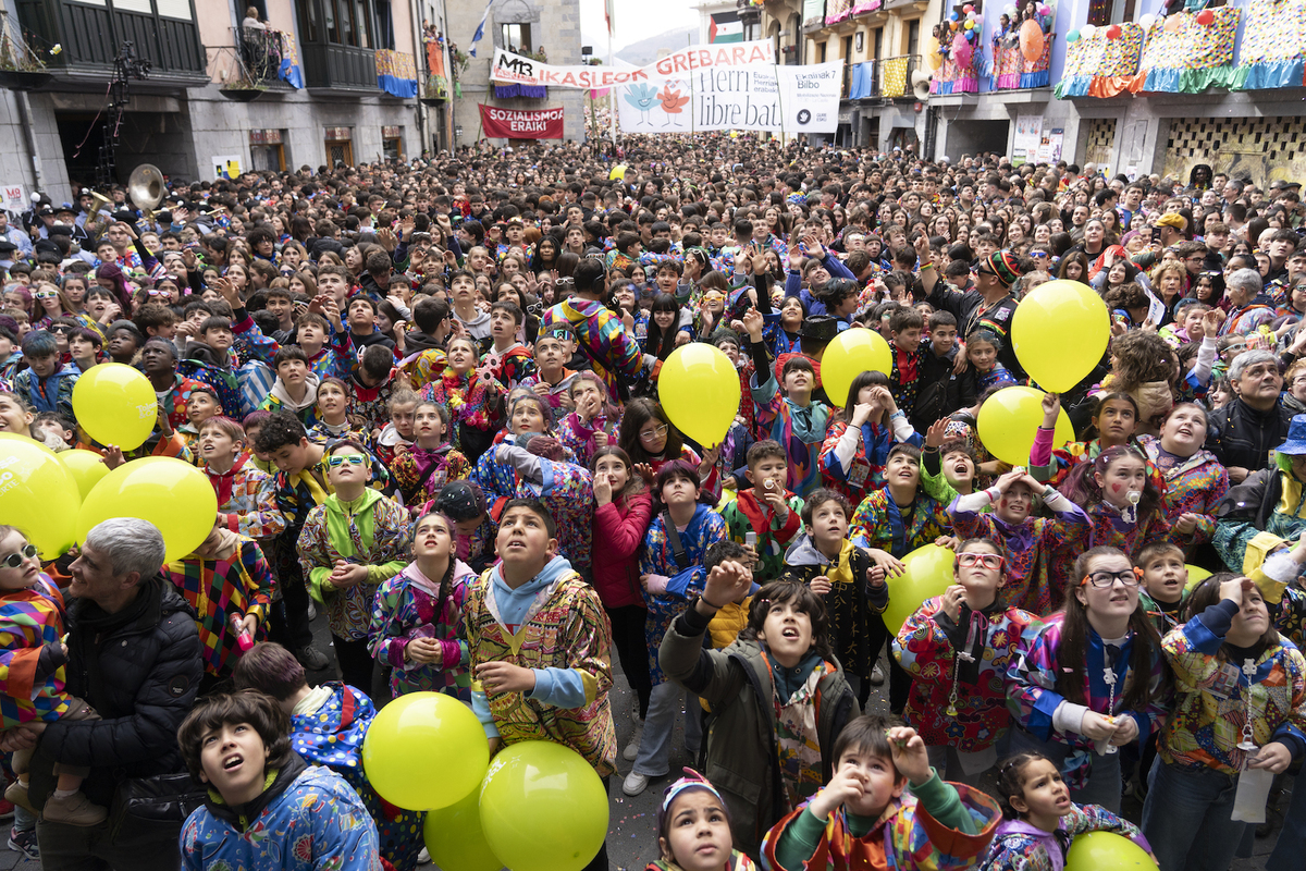Euskara entzuten da gehien Tolosako inauterietan, ume eta gazteen erabilerak indartuta