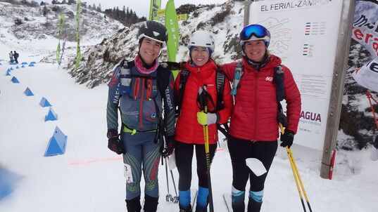 Bandres-Karolo Memorialean sailkatu ziren lehen hiru emakumeak.